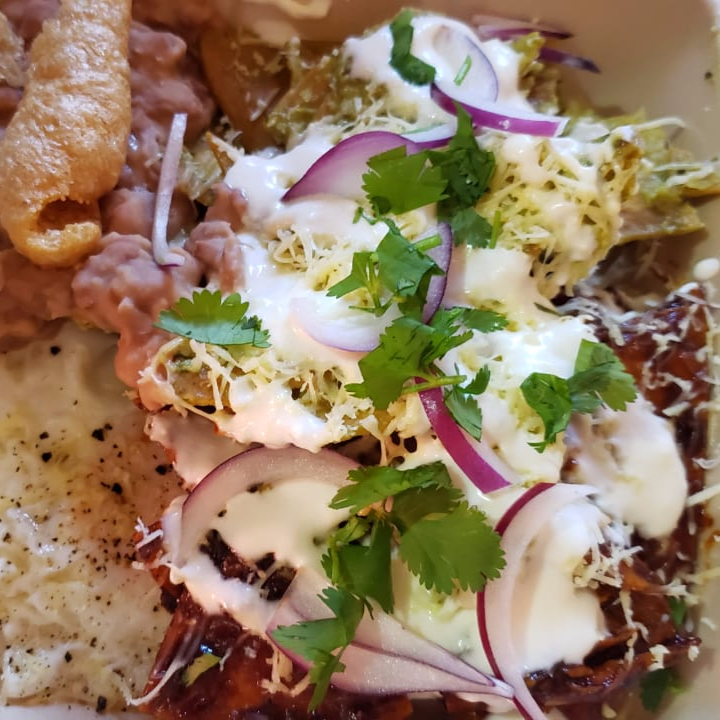 Chilaquiles en Salsa Roja Dulce