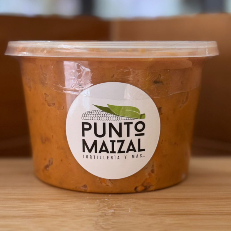 Frijoles refritos rojos 1/2 lt