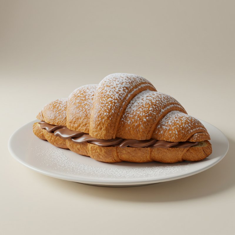 Croissant Nutella