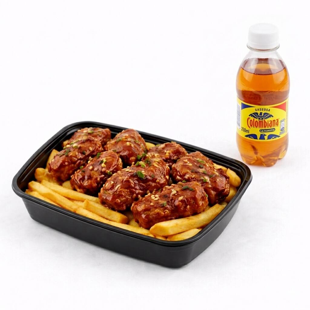 Porción de Costillitas Bbq