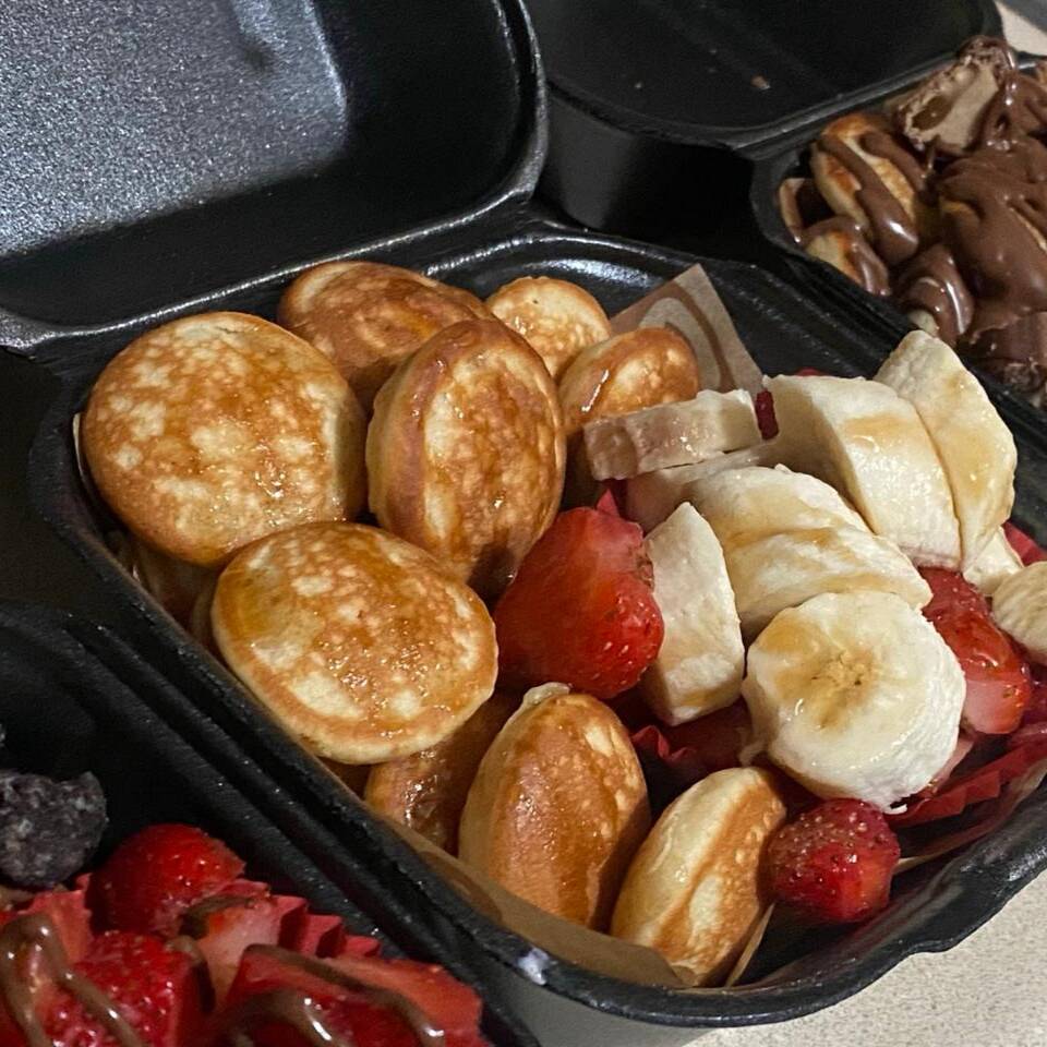 50 Mini Hotcakes (para 2-3 Personas)