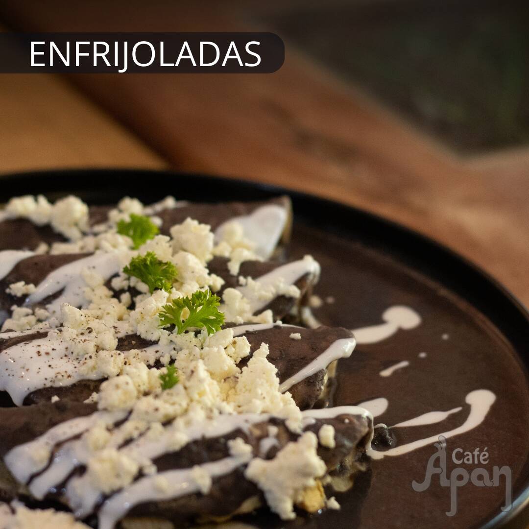 Enfrijoladas