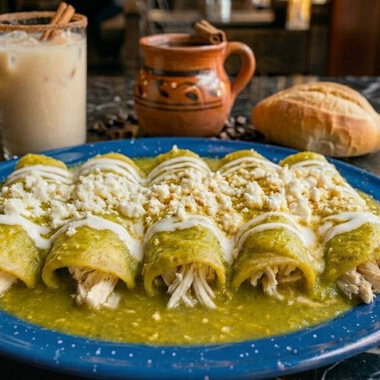 Enchiladas Verdes