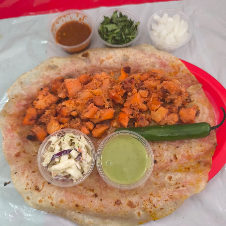 Papas con chorizo