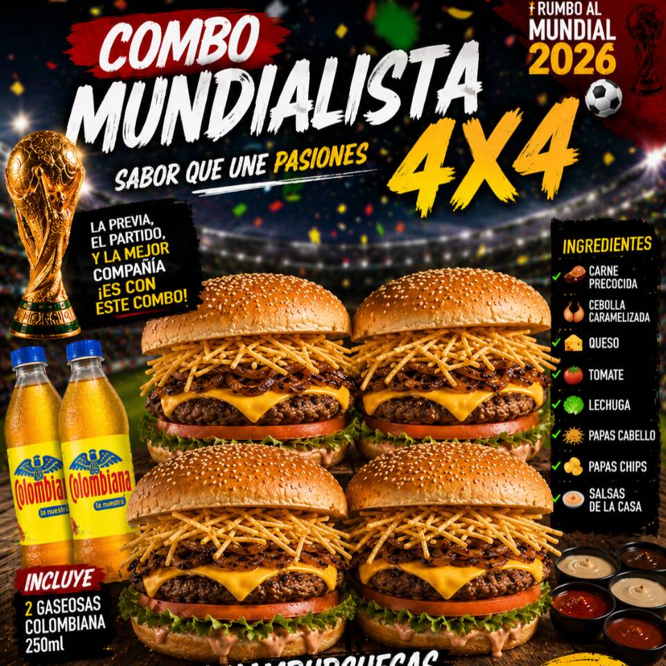 ⚽🏆🥅🔥COMBO MUNDIALISTA 4X4 2026⚽🏆🥅🔥COCOCO