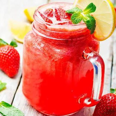 Agua de Sabor 1 L- Fresa-Limón