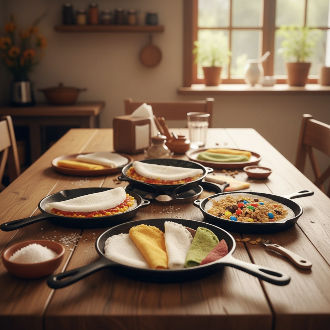 Monte suas Tapiocas Du'Norte e suas Crepiocas, escolhendo em uma Deliciosa lista de variedades os ingredientes doces ou salgados de sua preferência e bom apetite!!!
Escolha a massa, adicione as carnes como proteínas
depois os queijos e outros ingredientes, quantos e como preferir, no total de até (7)sete itens, mais os itens da cortesia e bom apetite!
seja sua opção doce, mista ou salgada, sempre tem um jeito novo de misturar e descobrir um novo sabor.
Divirta-se e bom apetite!
Obs.: Os os Ingredientes Salgados estão do meio da lista em diante.