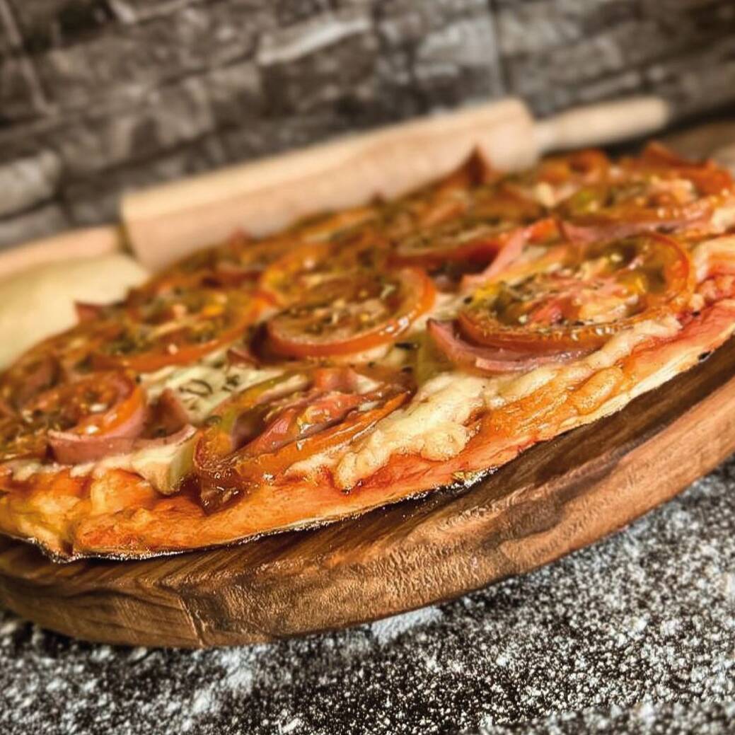 Pizza grande 8 porciones napolitana