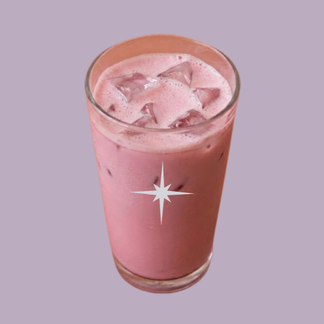 Pink Latte Frío 16 Oz