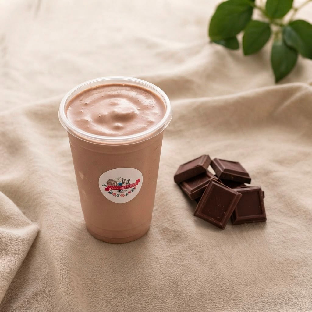Licuado de chocolate