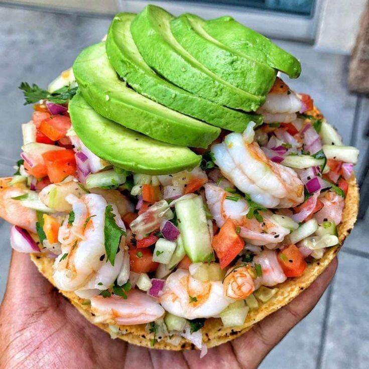 TOSTADA DE CEVICHE