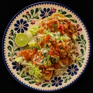 TACO DORADO CON CARNE