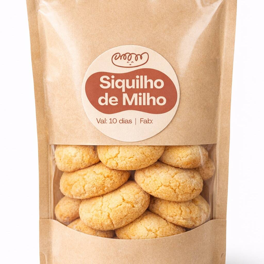 Biscoitinho de milho artesanal, preparado com uma massa amanteigada que derrete na boca e realça o sabor tradicional do milho. Finalizado com uma generosa camada de goiabada cremosa, une o equilíbrio perfeito entre o doce da fruta e a delicadeza da massa. Uma receita clássica, cheia de sabor, ideal para acompanhar um café ou adoçar qualquer momento.