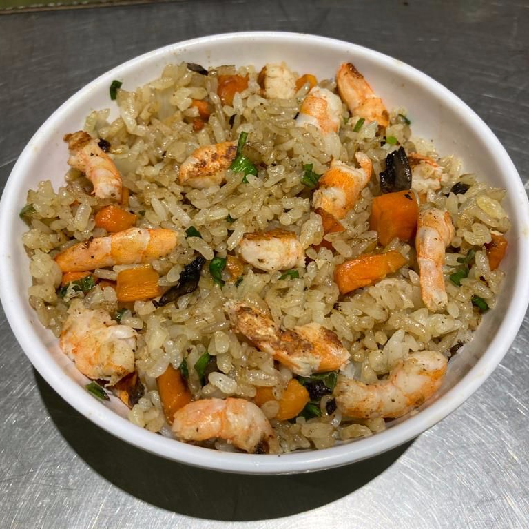 Yakimeshi de camaron