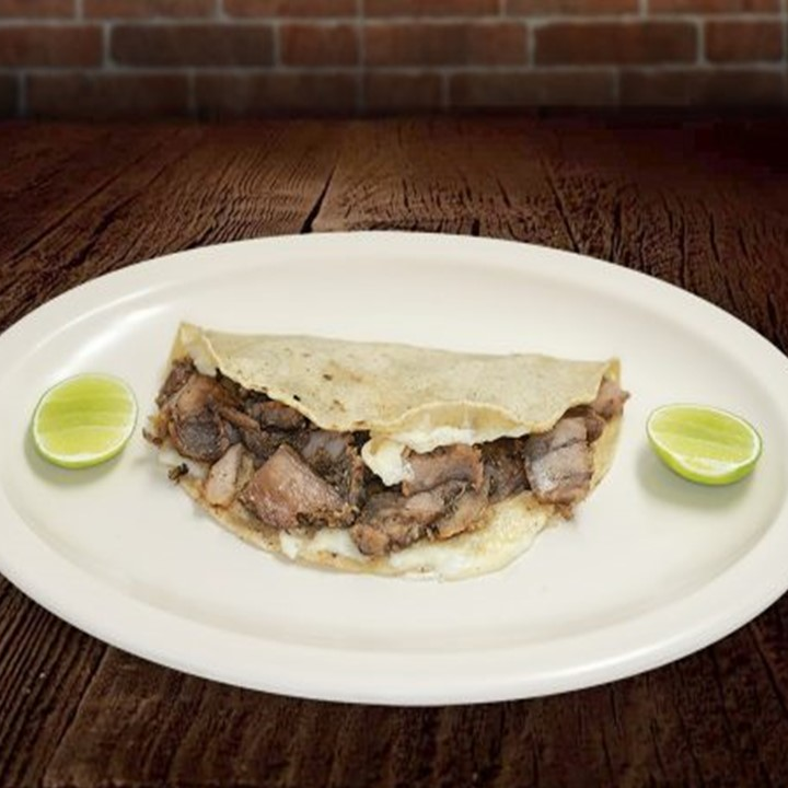 Taco con Queso Pan Árabe