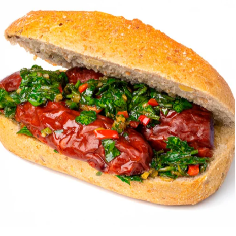 Choripan.