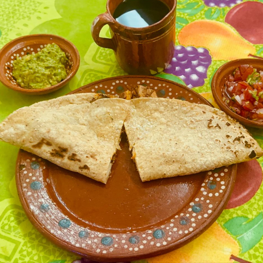 Quesadilla de Costilla de Cerdo