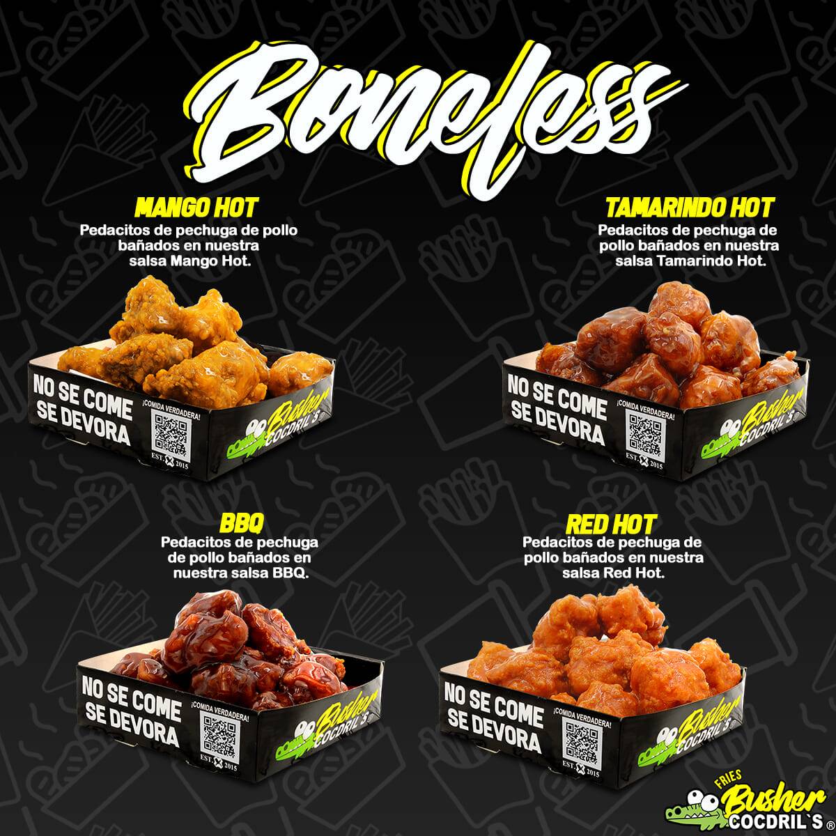 8 Piezas Boneless