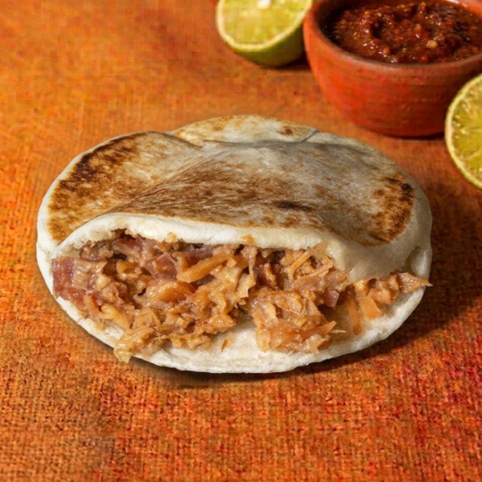 Gordita Chicharrón Prensado
