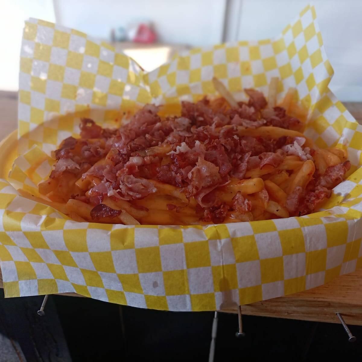 papas a la francesa bacon