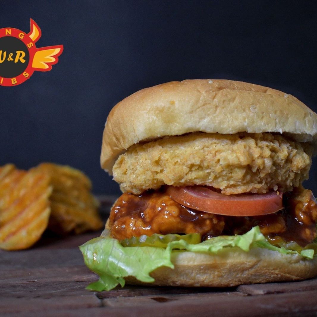 Burger con Papas