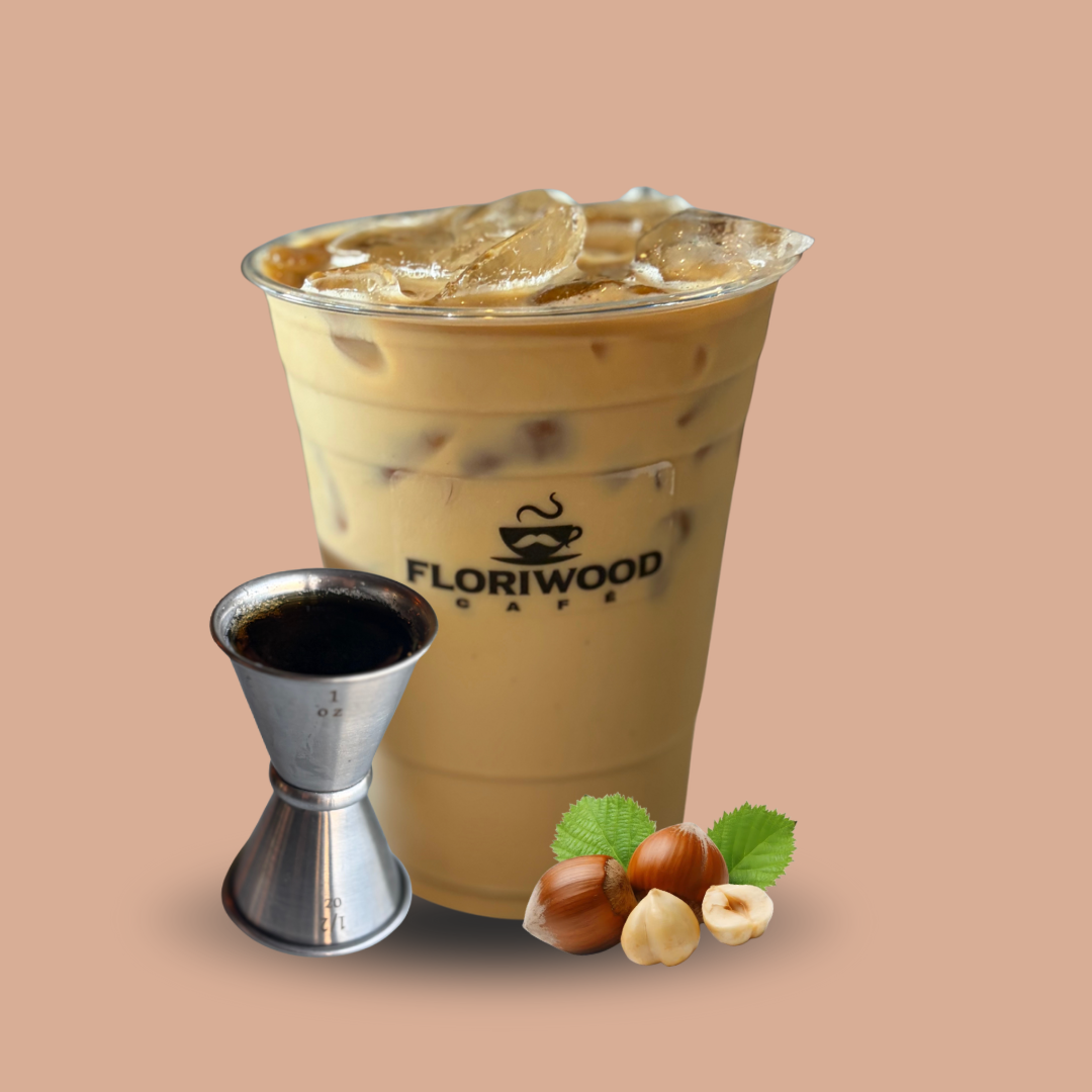 Latte Avellana a las Rocas 16 oz