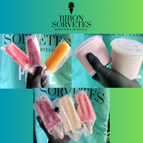 Combo de 16 Sobremesas sendo elas 3 Potes de Sorvete Artesanal de 250ml com sabores Morango,Chocolate e Maracujá + 10 Picolés Artesanal de Uva,Morango e Maracujá + 3 Paleta Mexicana de Morango com Leite Condensado, Uva com Leite Condensado e Maracujá com Leite Condensando todas paletas mexicanas recheadas! Sobremesas