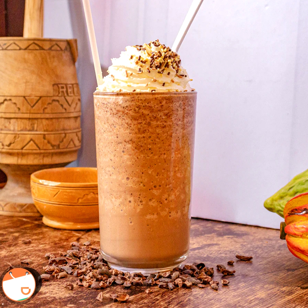 2 frappes de chocolate