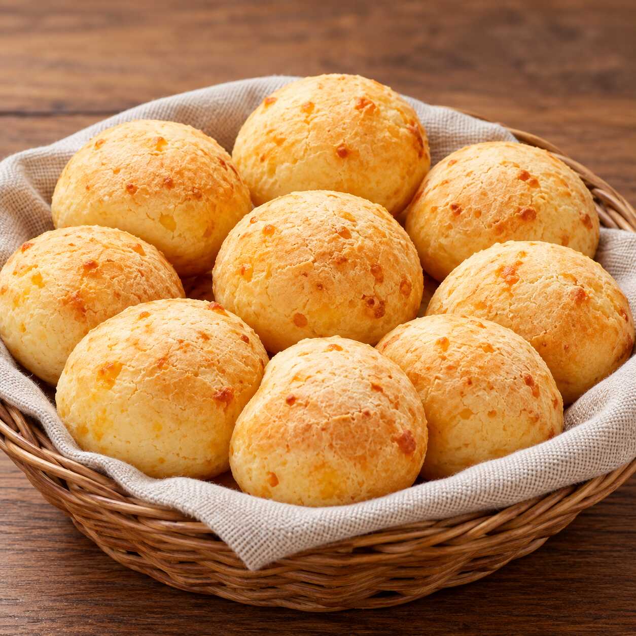Porção de pão de queijo tradicional 10 und.