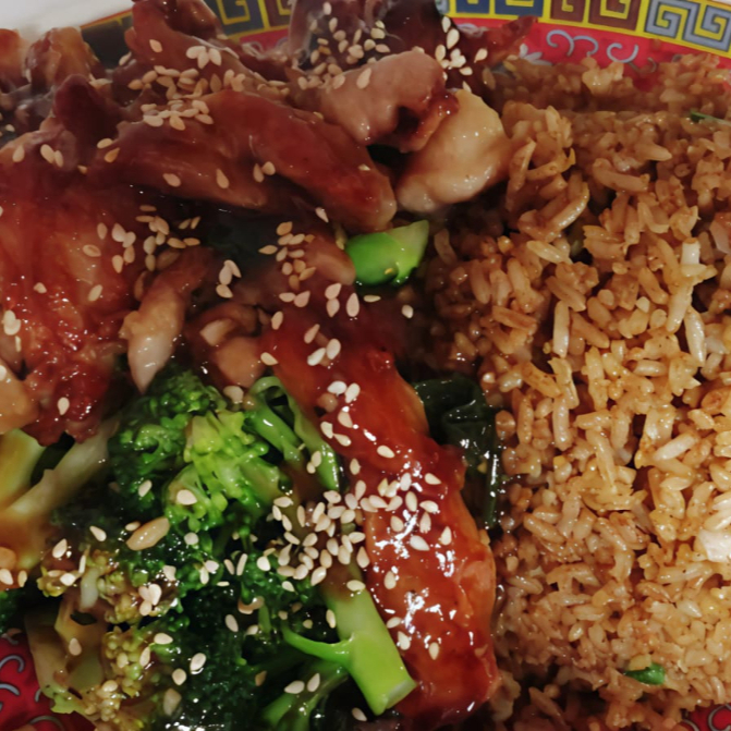 Pollo Teriyaki Arroz Frito Chun Kun