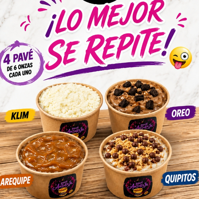 CUADRUPLE OPORTUNIDAD DE SABOR