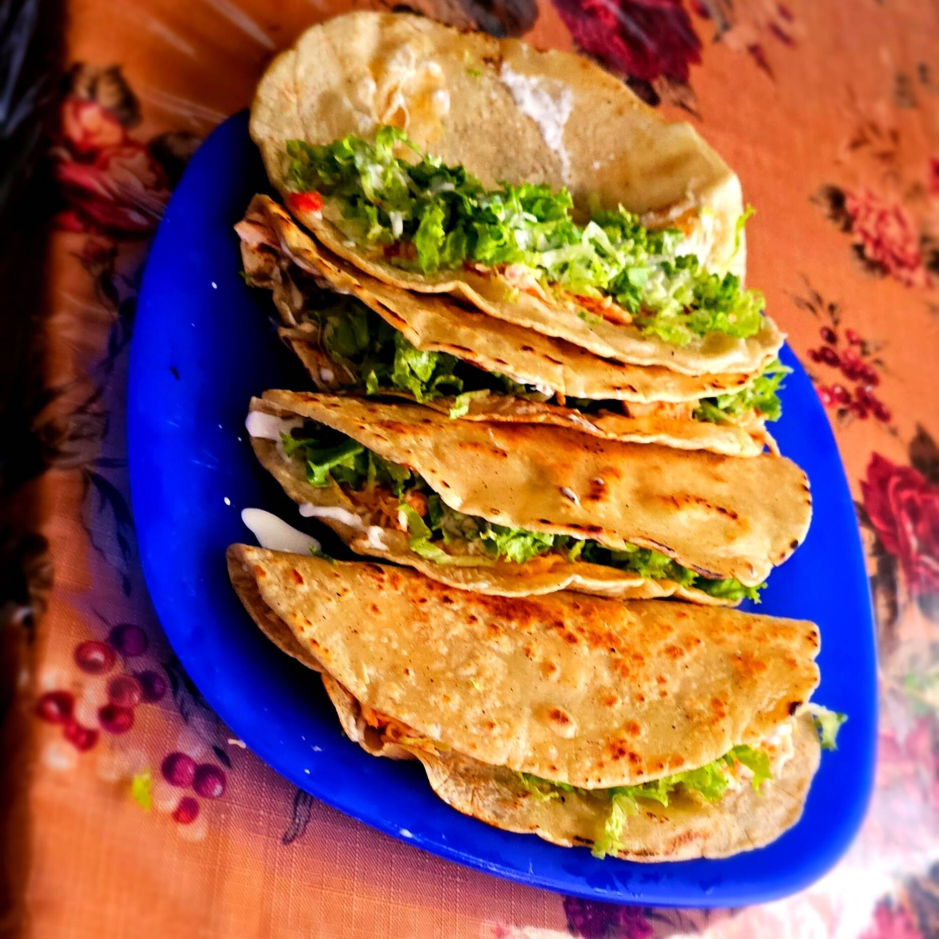 Quesadilla de mole