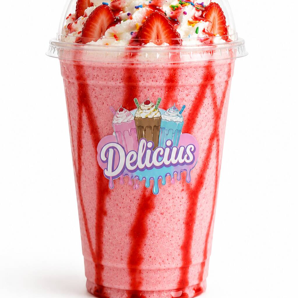 Frappe de fresa