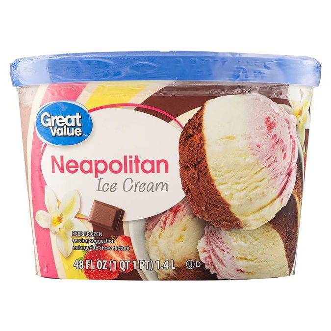 Helado Sabor Napolitano