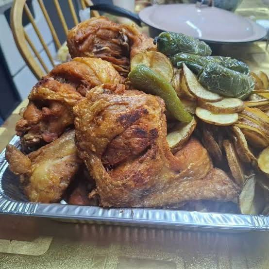 Media Orden (6 piezas) pollo al disco