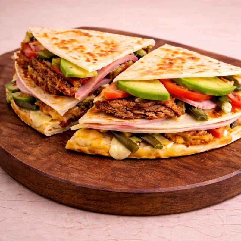 Sincronizada con Milanesa de Res