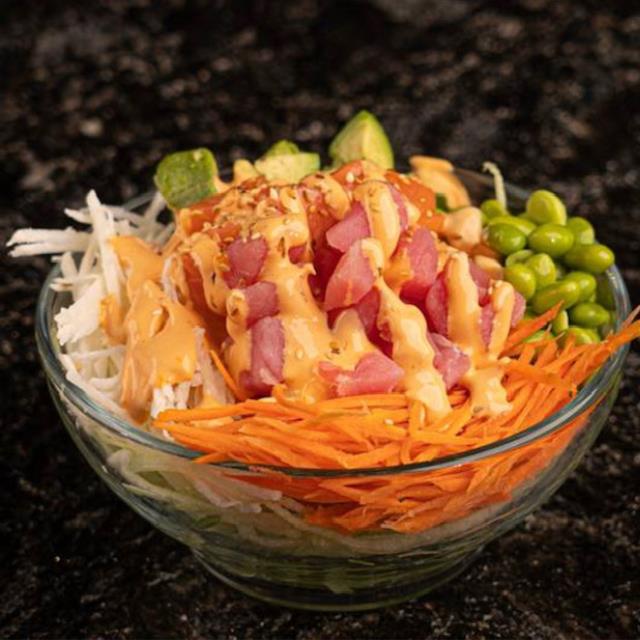 POKE SPICY TUNA SALMON