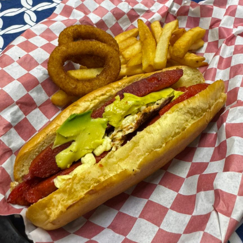 HOT DOG DE SALCHICHA PARA ASAR