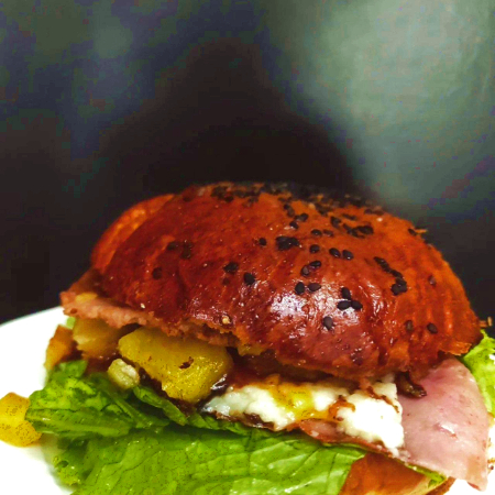 Hamburguesa Hawaiana