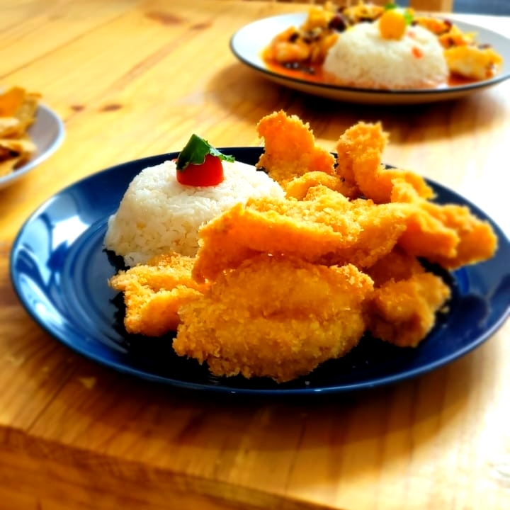 Camarones Empanizados