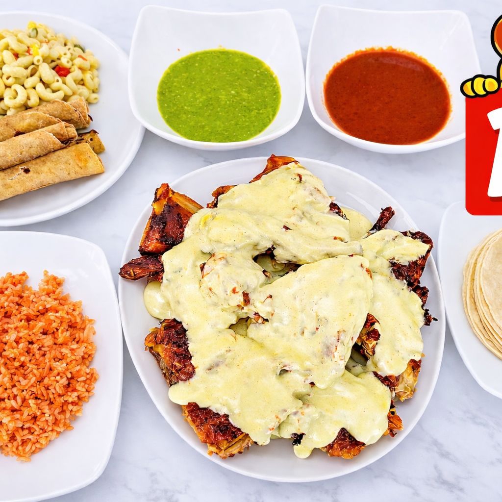 PAQUETE 4 ESPECIAL (Pollo violeta chicken cream)