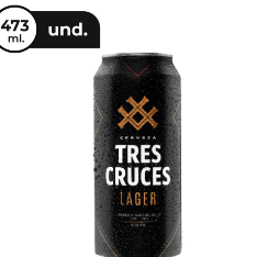Tres Cruces Negra 473 ml