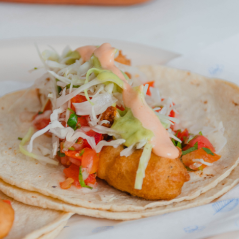 Taco Capeado de Atún
