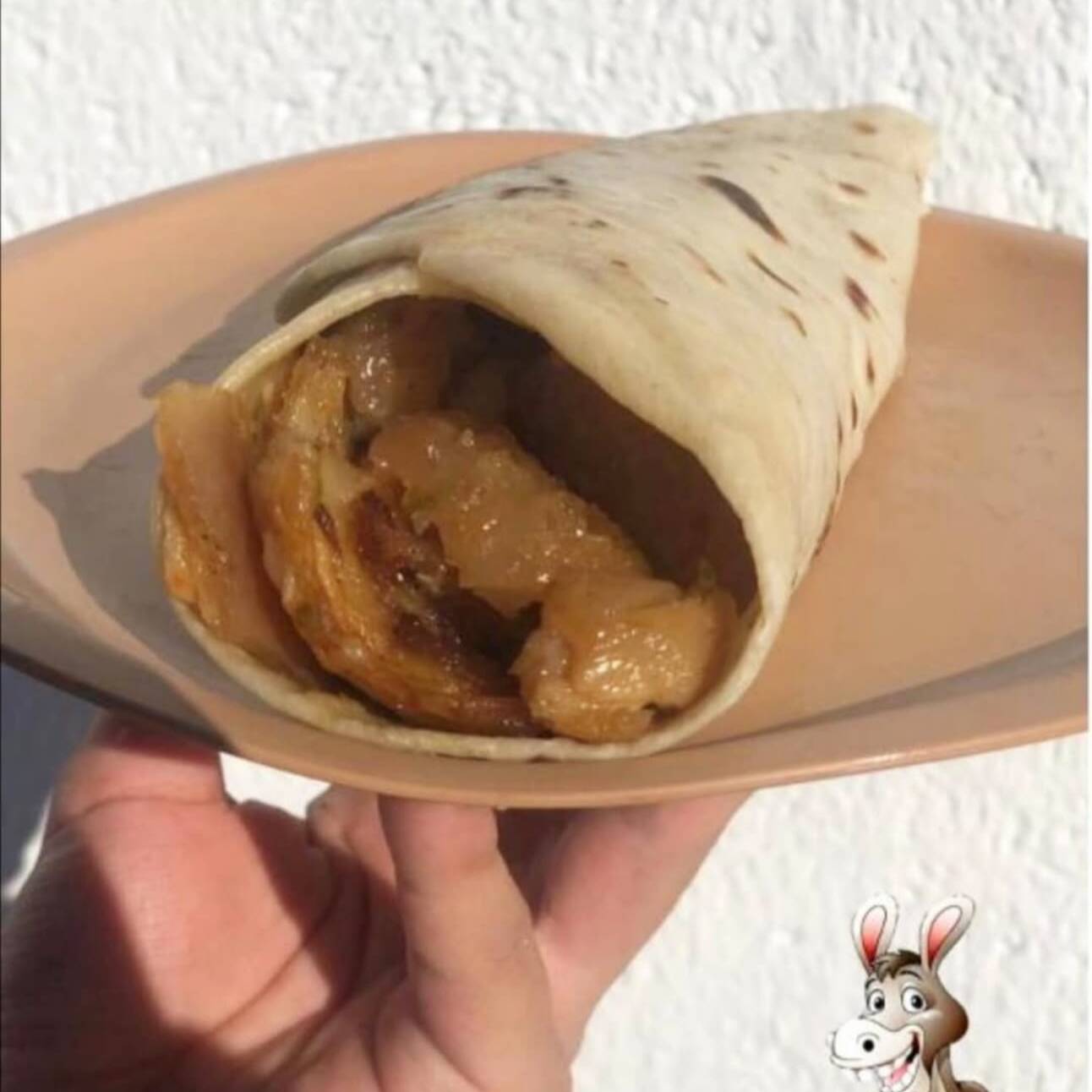 Burrito Chicharron Salsa Verde