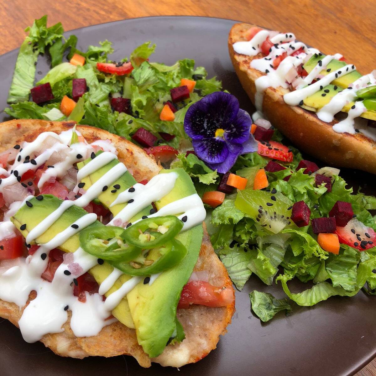 Molletes con Proteínas