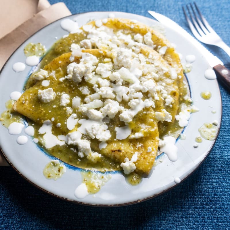 Enchiladas Pastor Preparadas al Momento