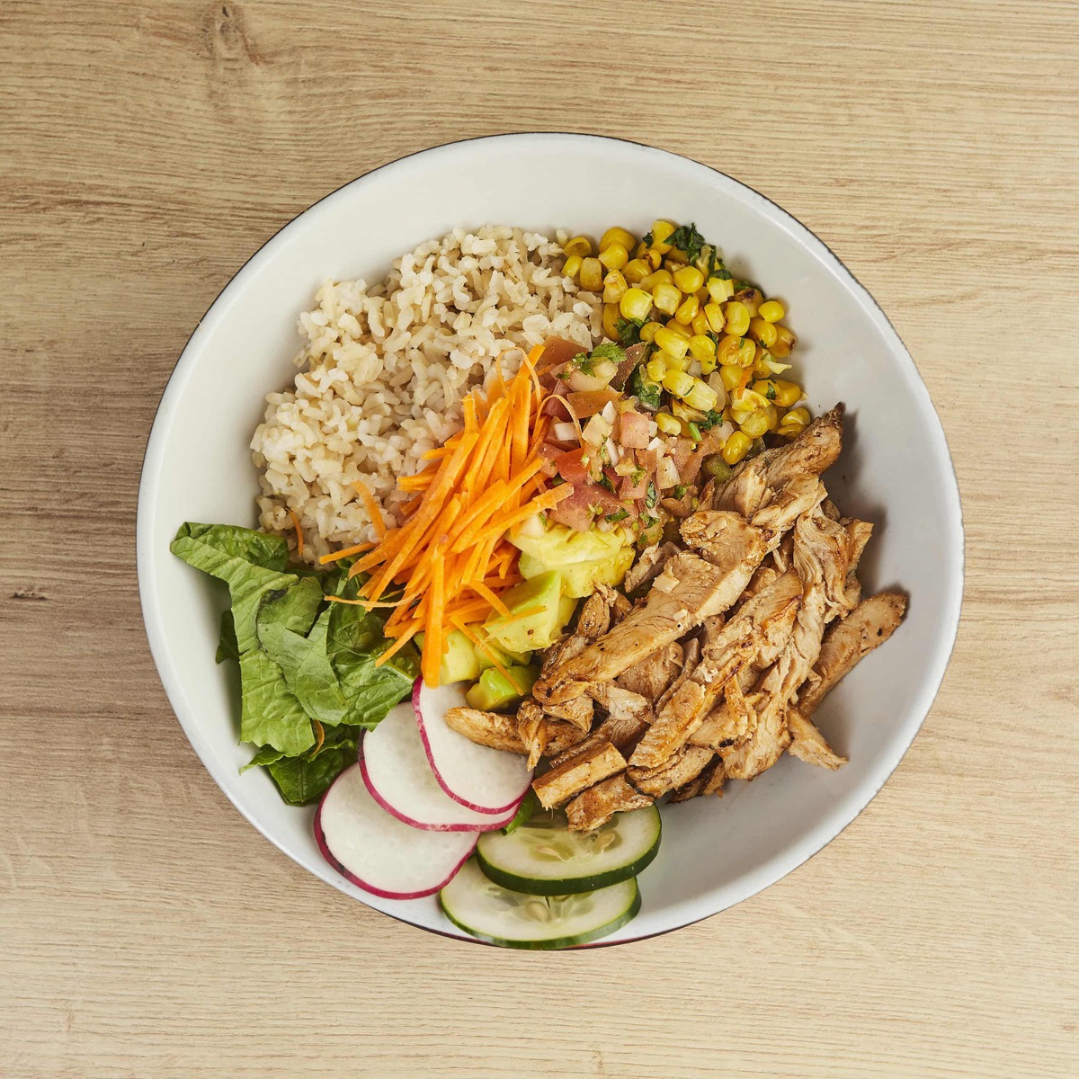 Bowl pollo grill
