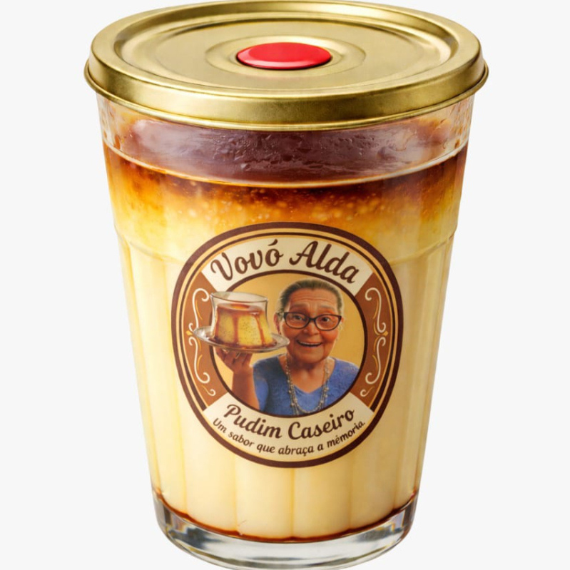 Tem sabor que lembra casa, infância e cuidado
Vovó Alda Pudim Caseiro. 150ml
🏿 O pudim acaba, mas o copo fica, pra você usar no cafezinho ou até naquela cervejinha
🏿 Siga a gente no Instagram: @vovoaldapudimcaseiro