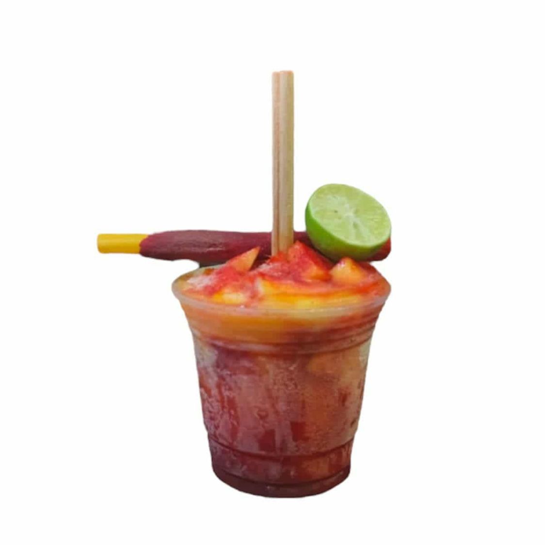 Mangonada con chamoy.