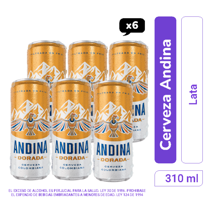 Andina x6 310ml